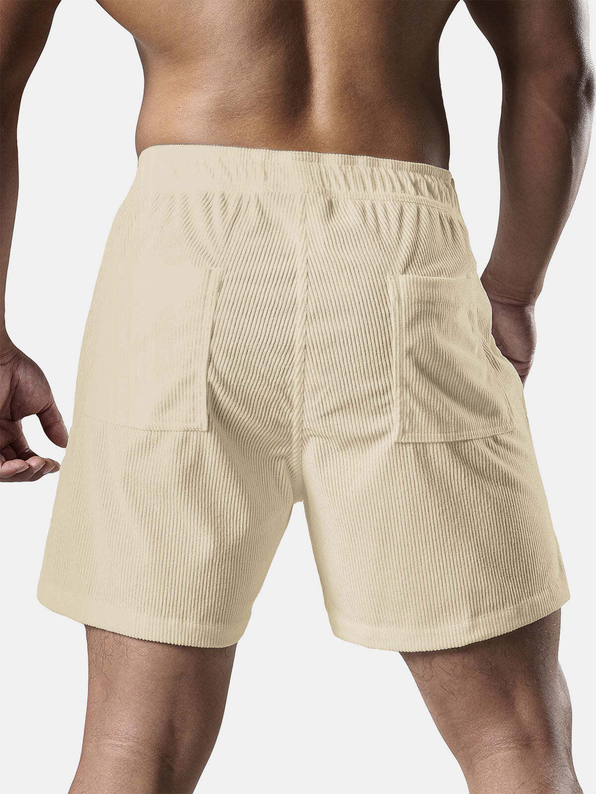 Men's Casual Drawstring Corduroy Summer Shorts