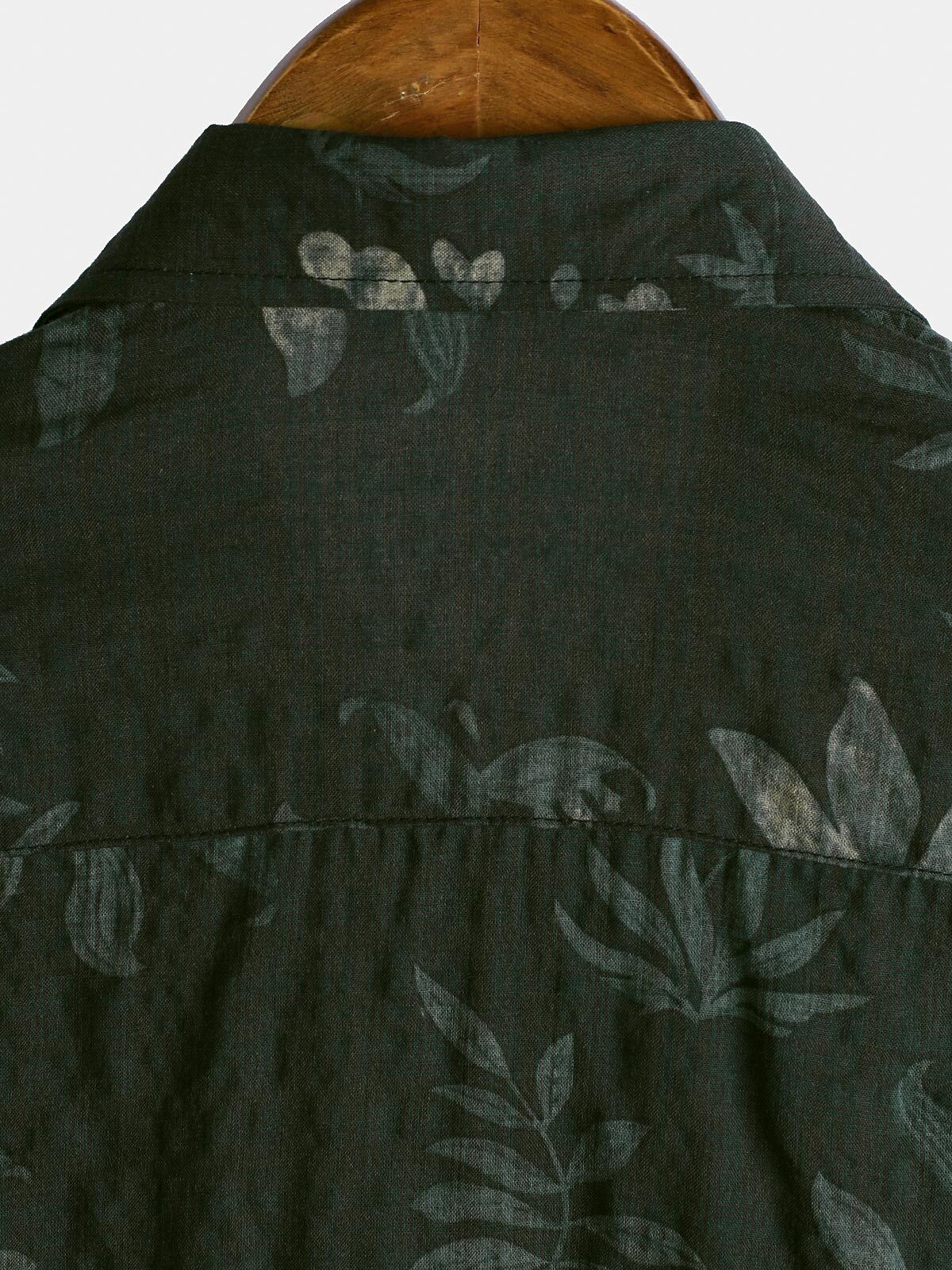 Men's Vintage Floral Breathable Pocket Vacation Short Sleeve Shirt