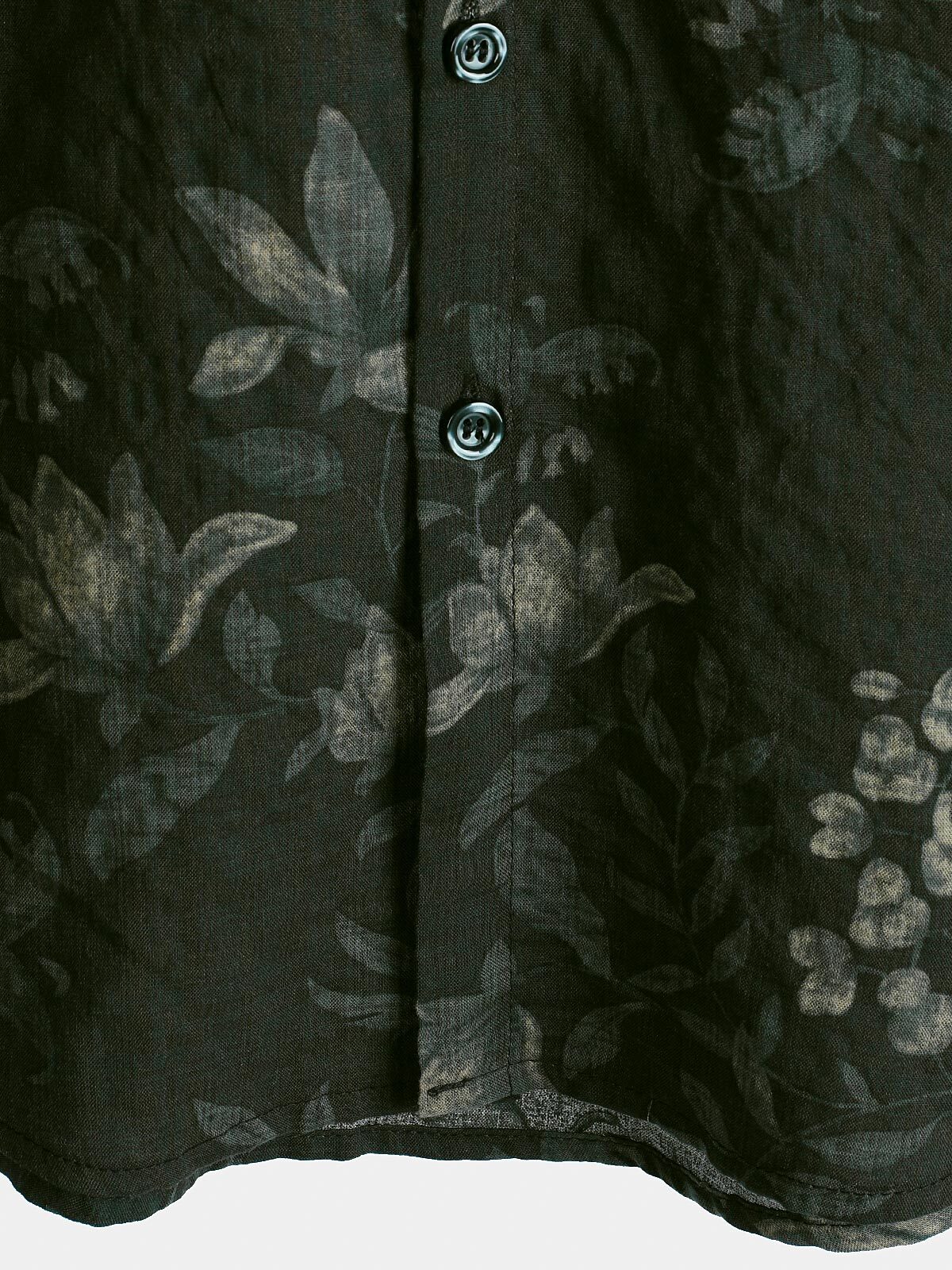 Men's Vintage Floral Breathable Pocket Vacation Short Sleeve Shirt