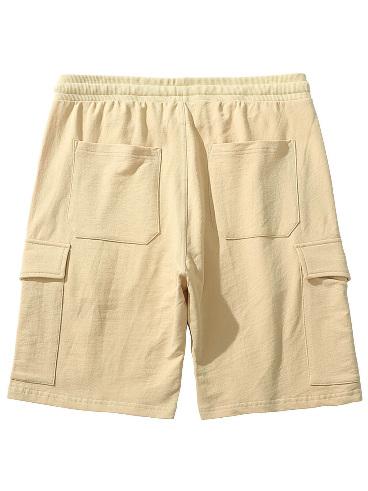 Men's Cotton Pocket Leisure Beach Cargo Sweatpant Sports Shorts