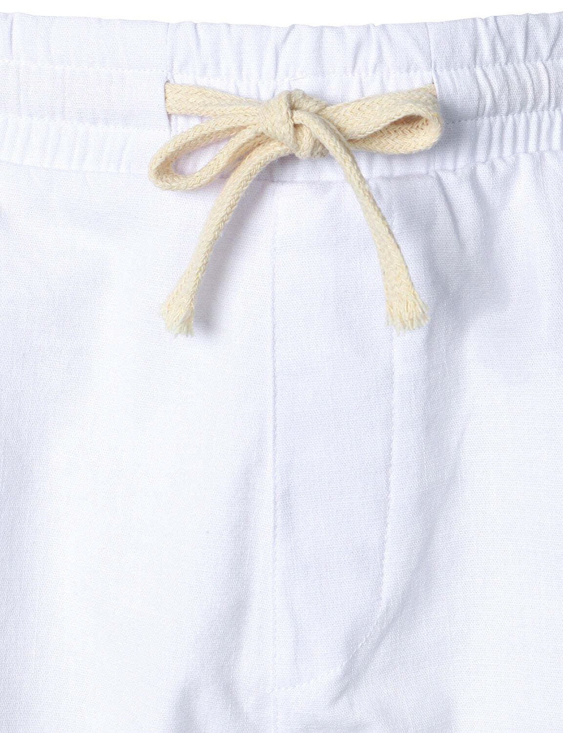 Men's Solid Color Breathable Linen Cotton Casual Shorts