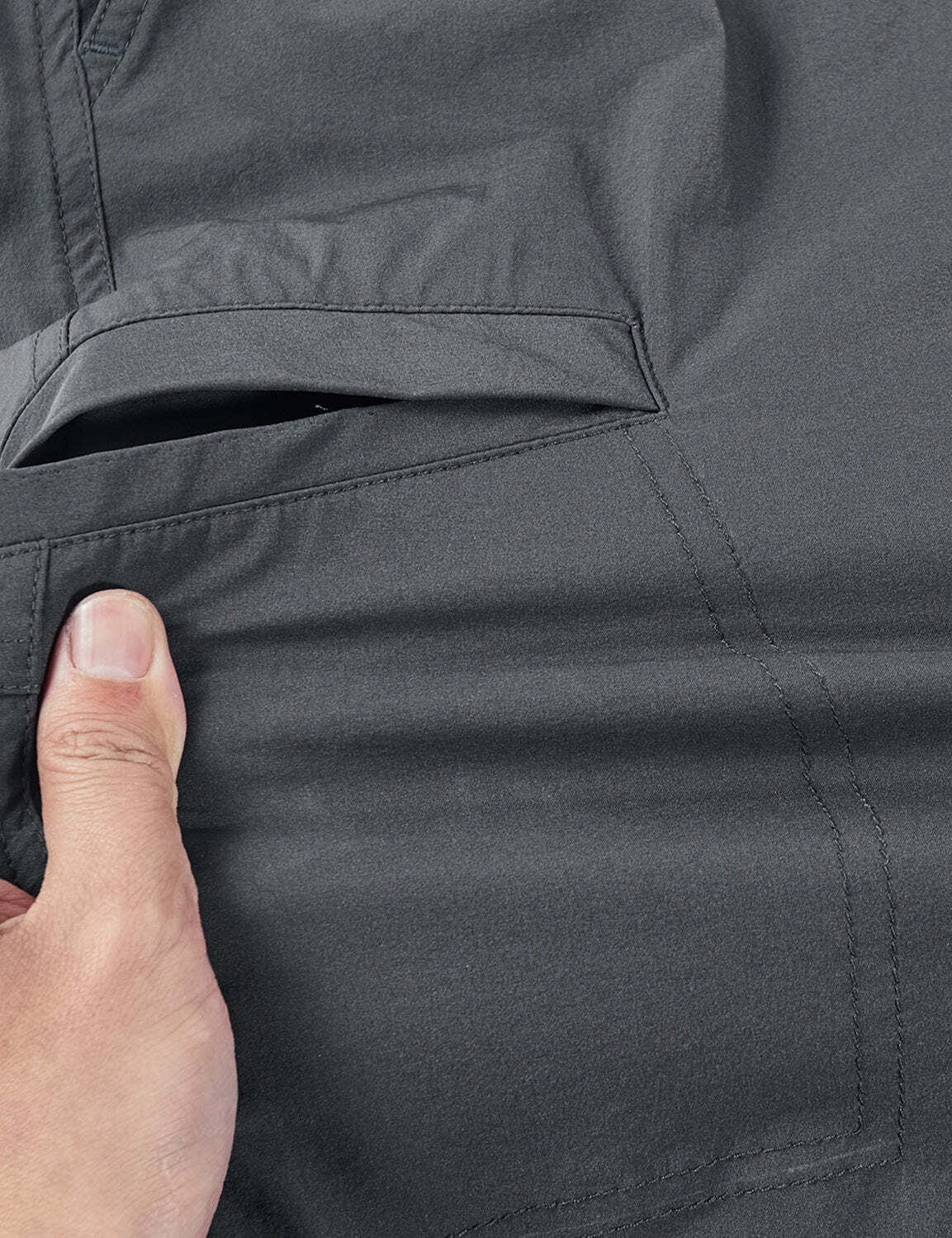 Men's Quick Dry Hiking Working Multi-Pocket Work Outdoor Casual Cargo Shorts