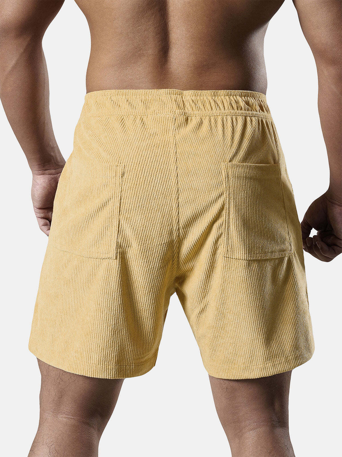 Men's Casual Drawstring Corduroy Summer Shorts