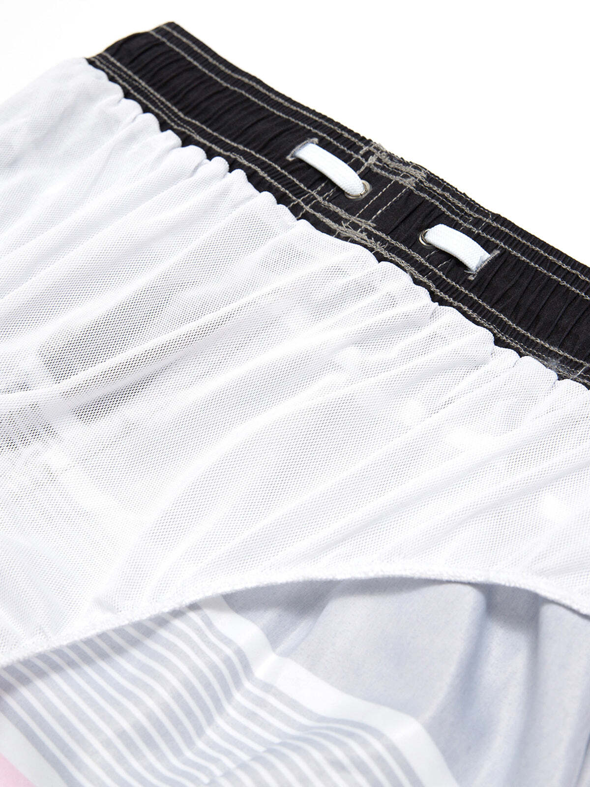 Men's Casual Multicolor Striped Summer Shorts Swimming Trunks