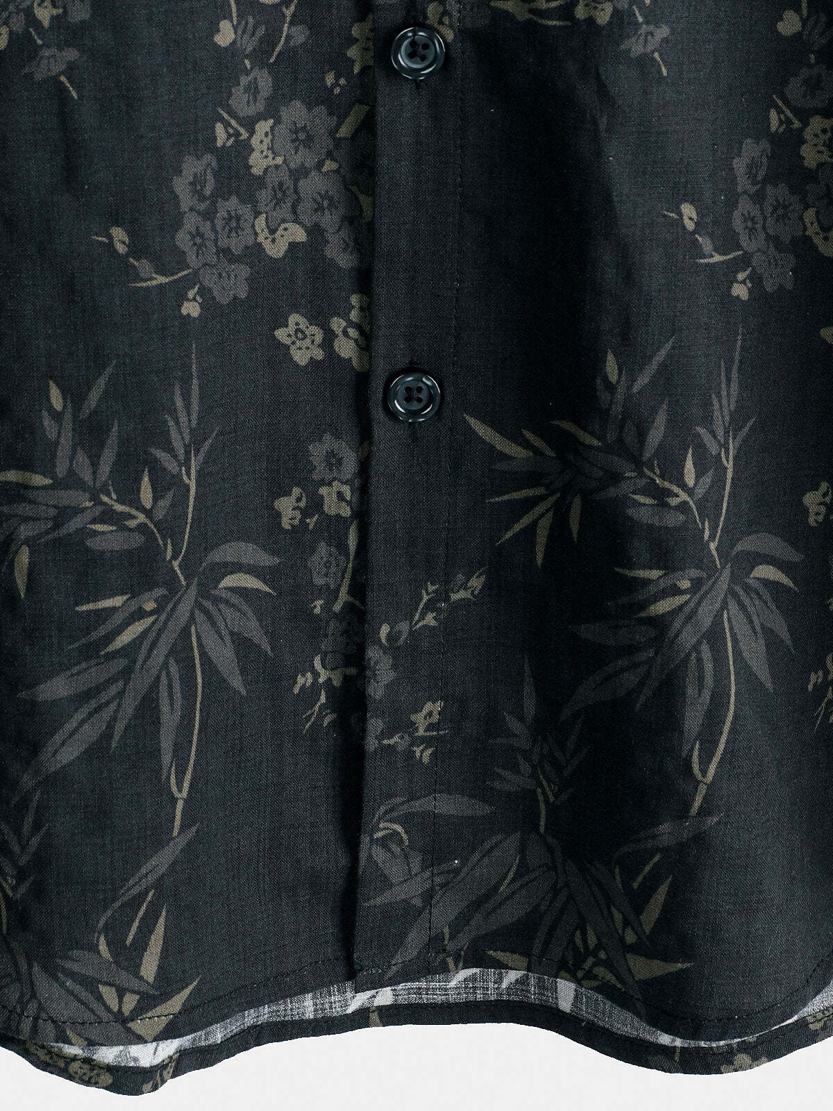 Men's Casual Elegant Blossom Print Retro Short Sleeve Shirt