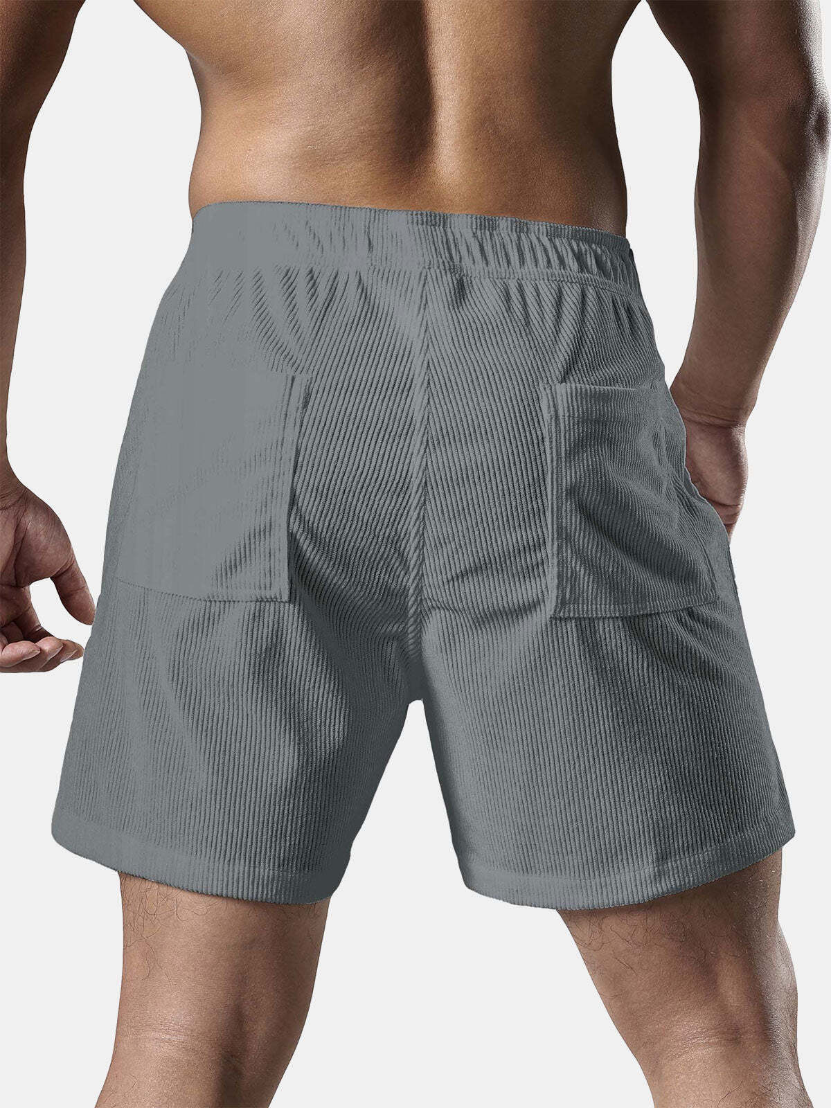 Men's Casual Drawstring Corduroy Summer Shorts